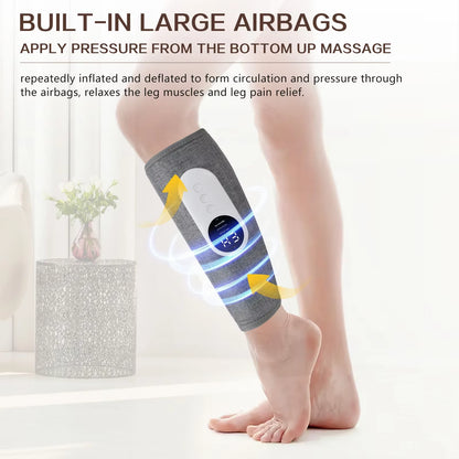 Reviveleg™ – Portable Leg Massager with Compression and Heat for Ultimate Relaxation
